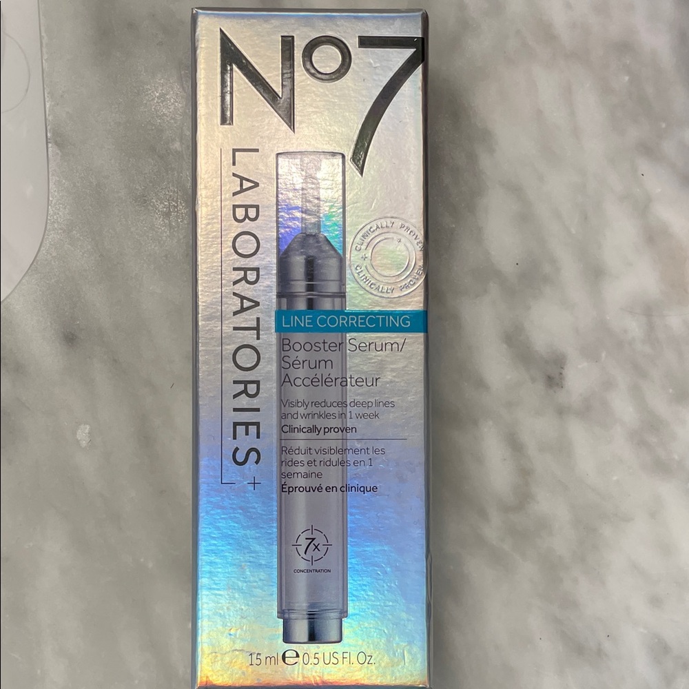 No7 Laboratories Line Correcting Booster Serum - Silver